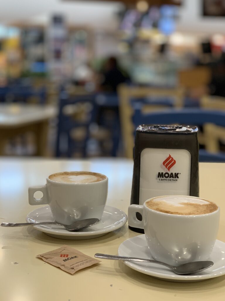 belvedere mall almond milk cappuccino